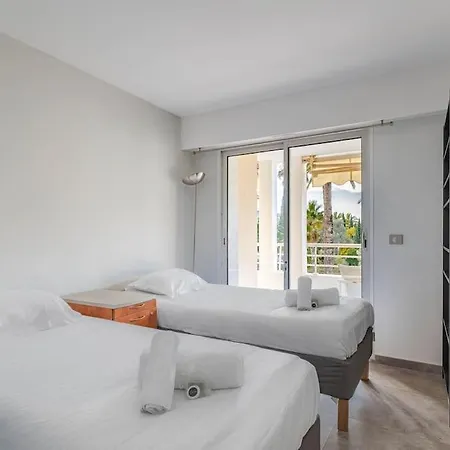 La Palmeraie - Piscine Et Toit Terrasse Apartamento Cannes