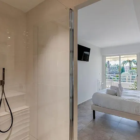 La Palmeraie - Piscine Et Toit Terrasse Apartamento Cannes