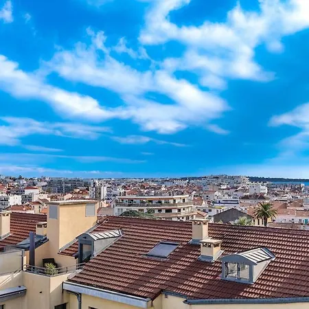 Apartamento La Palmeraie - Piscine Et Toit Terrasse Cannes