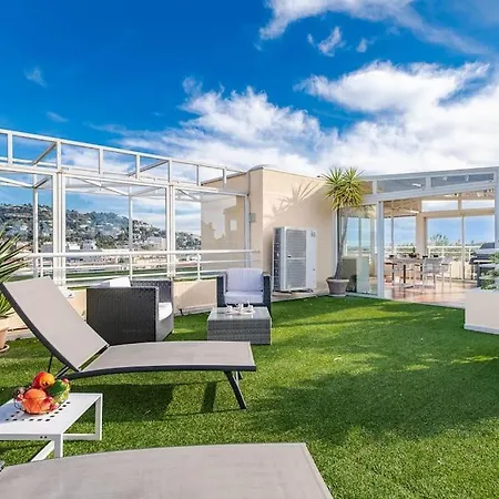 La Palmeraie - Piscine Et Toit Terrasse * Cannes